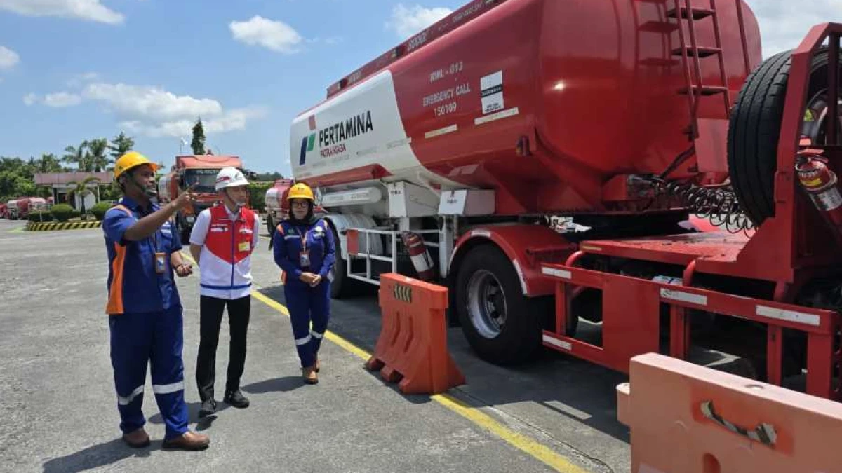 Patra Logistik Tinjau Kesiapan Distribusi BBM Jelang Idulfitri di FT Rewulu