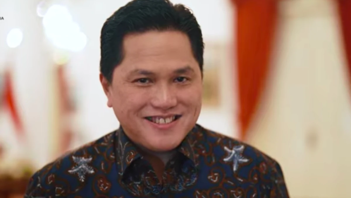 Ditanya Soal Peluang Jadi Cawapres, Erick Thohir Bilang Begini