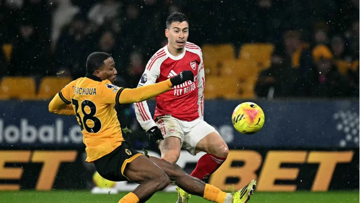 Liga Inggris: Arsenal Ditahan Juru Kunci Wolves 2-2, Puncak Klasemen Terancam
