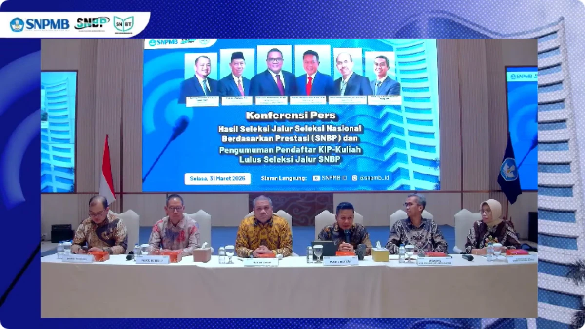 Hasil SNBP 2026: 178.981 Peserta Lolos, 627.261 Pendaftar Gagal