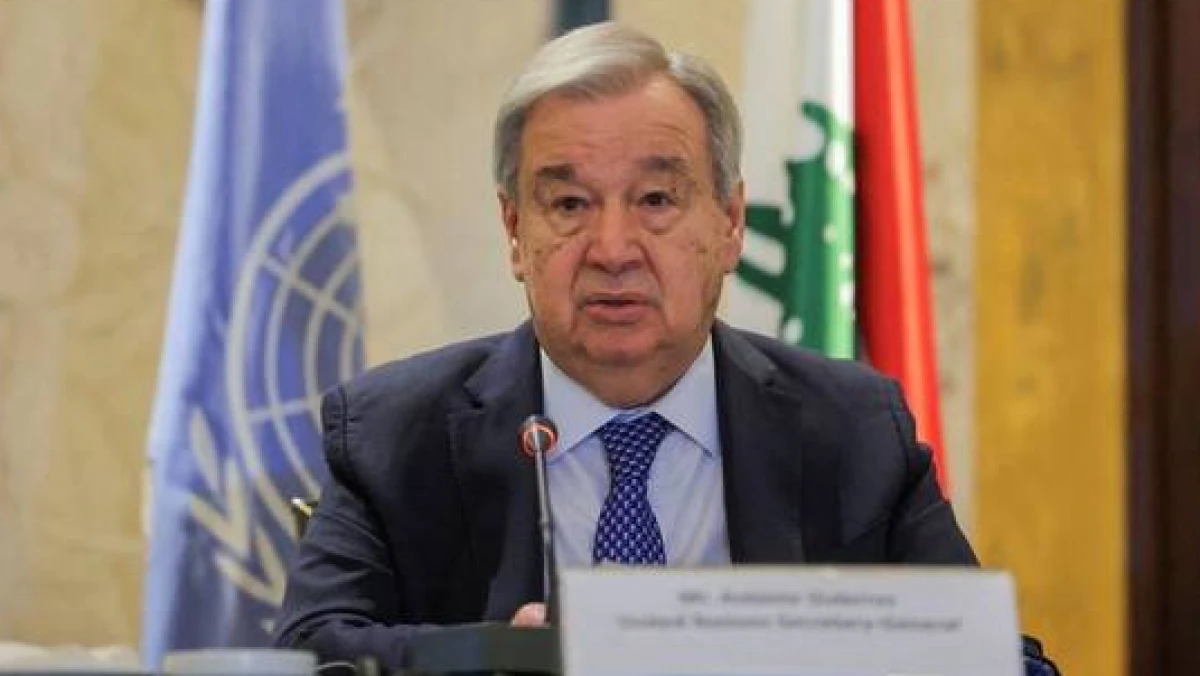 Sekjen PBB Desak Semua Pihak Hormati Gencatan Senjata Israel-Lebanon dan Patuhi Hukum Internasional