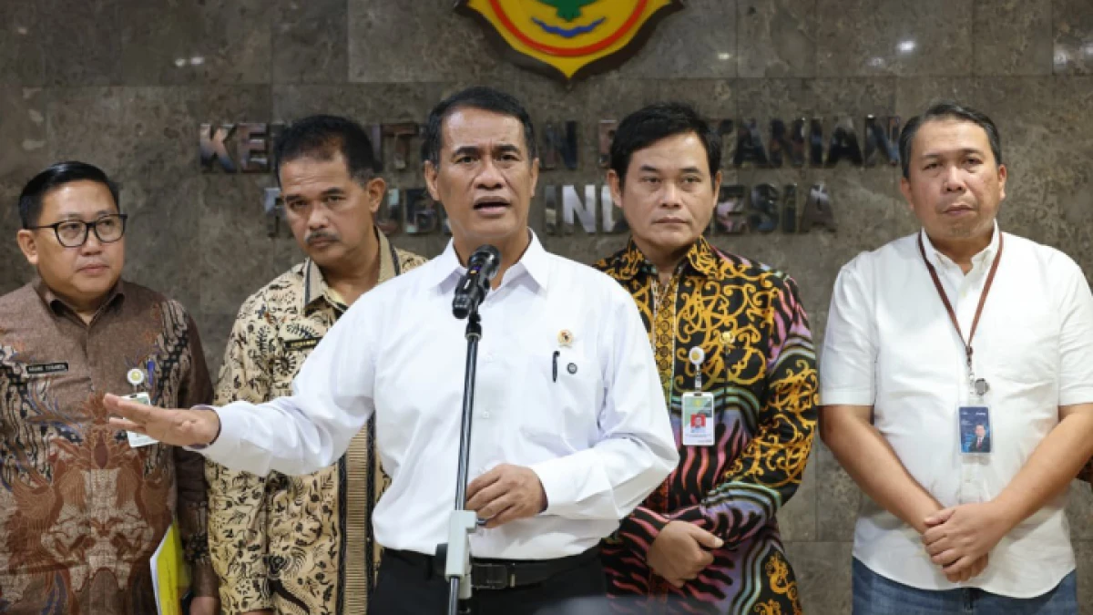 Tak Perlu Khawatir, Mentan Jamin Stok Beras Nasional Aman untuk Kebutuhan 324 Hari