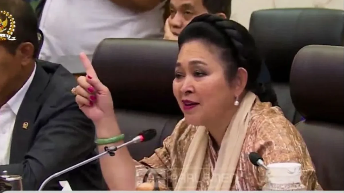 Titiek Soeharto Marah Besar ke Raja Juli soal Penebangan Liar di Sumatera: Hentikan Semua Ini!