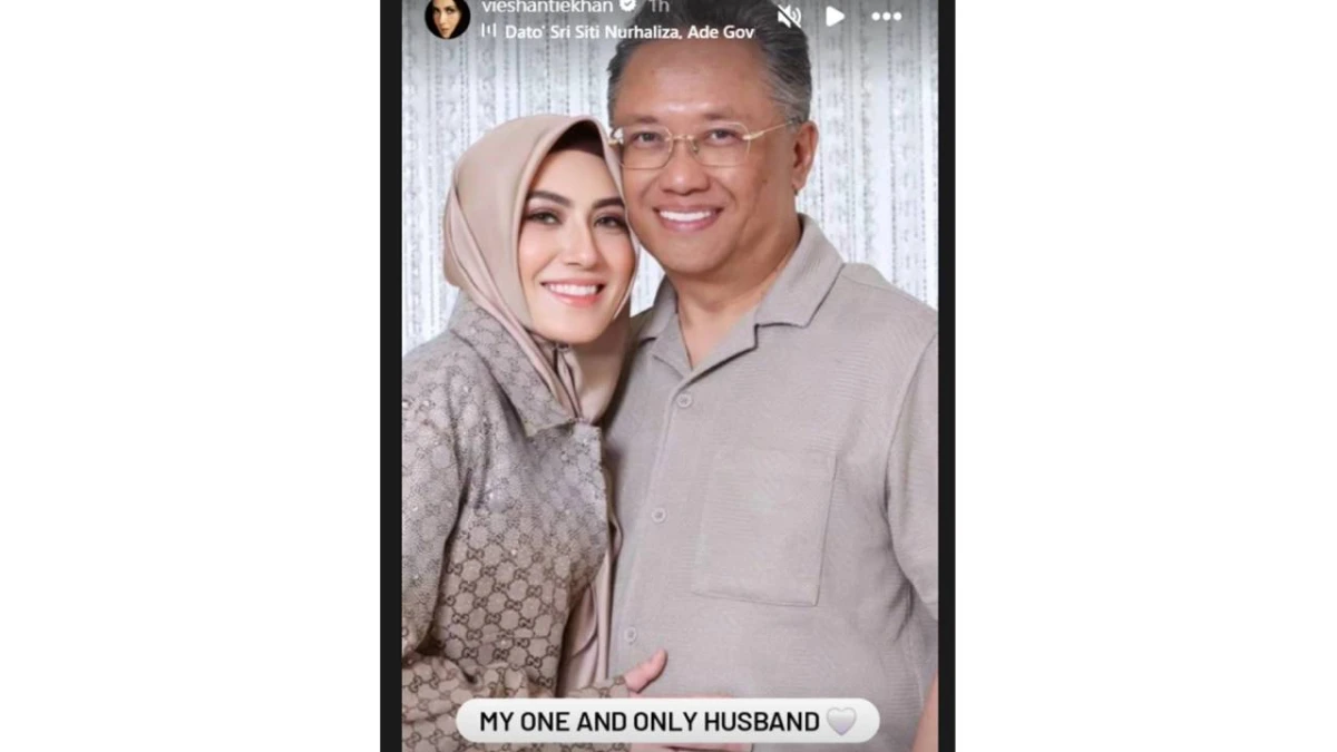 Unggah Momen Bersama Suami, Vie Shantie Bantah Menikah dengan Gubernur Mualem