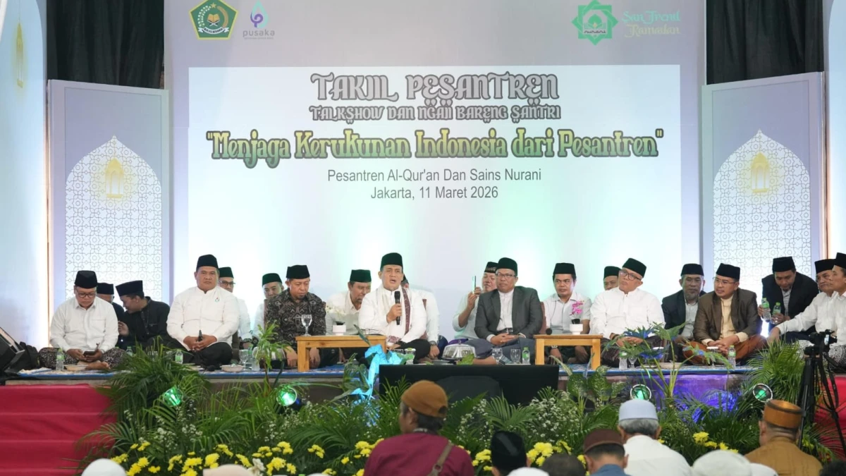 Tegaskan Pesantren Benteng Kerukunan, Wamenag: Santri Terbiasa Hidup dalam Keragaman