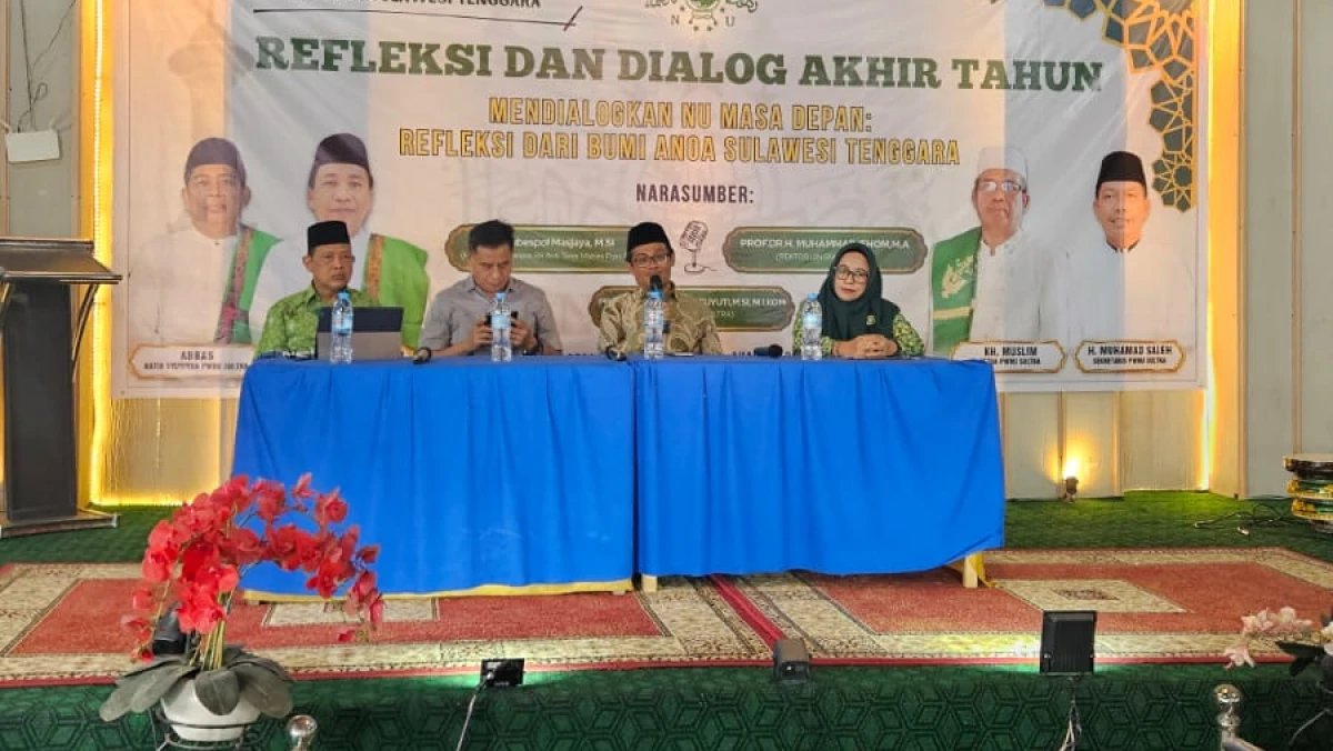 Prof Ishom Ingatkan soal Nilai Mabadi Khairu Ummah dalam Refleksi Akhir Tahun PWNU Sulawesi Tenggara