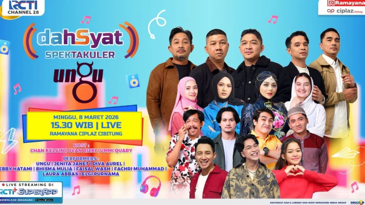 Dahsyat Spektakuler Ungu Siap Menghibur Masyarakat Cibitung