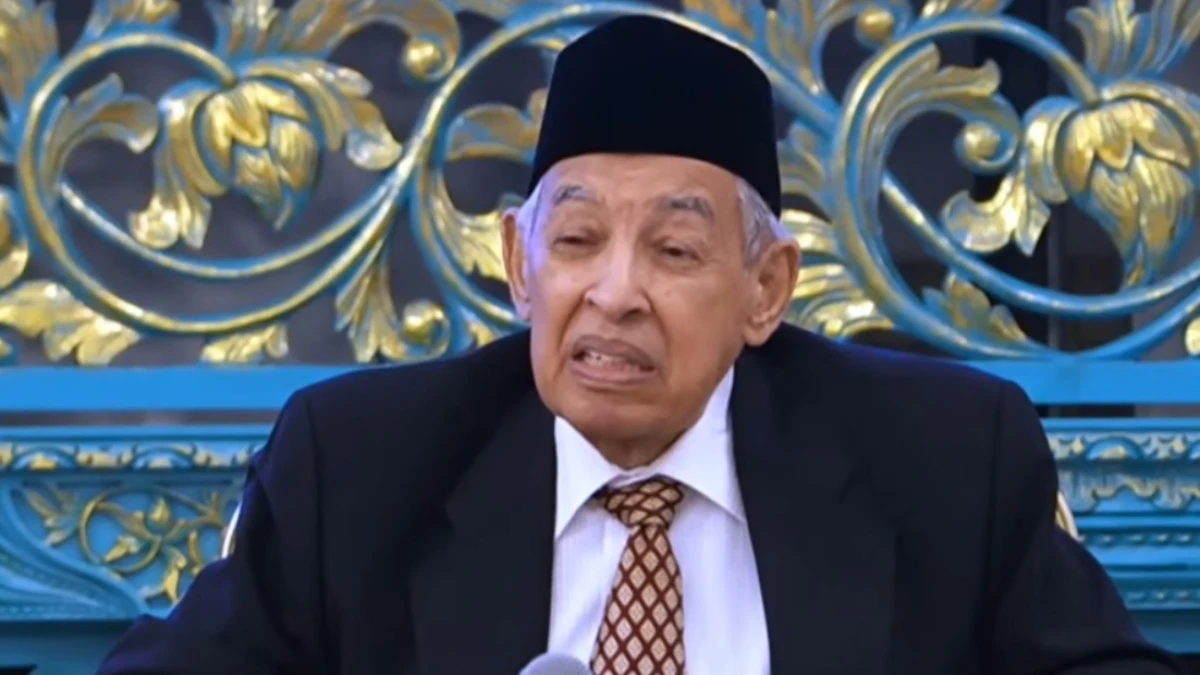 Prof Quraish Shihab: Keseimbangan Kata dalam Al-Qur’an Ajarkan Umat Hidup Seimbang