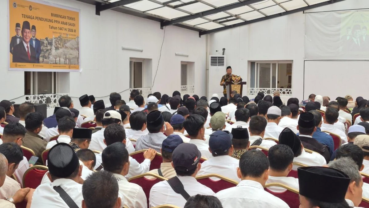 Jelang Haji 2026, 423 Tenaga Pendukung Dibekali Prosedur Layanan Jemaah