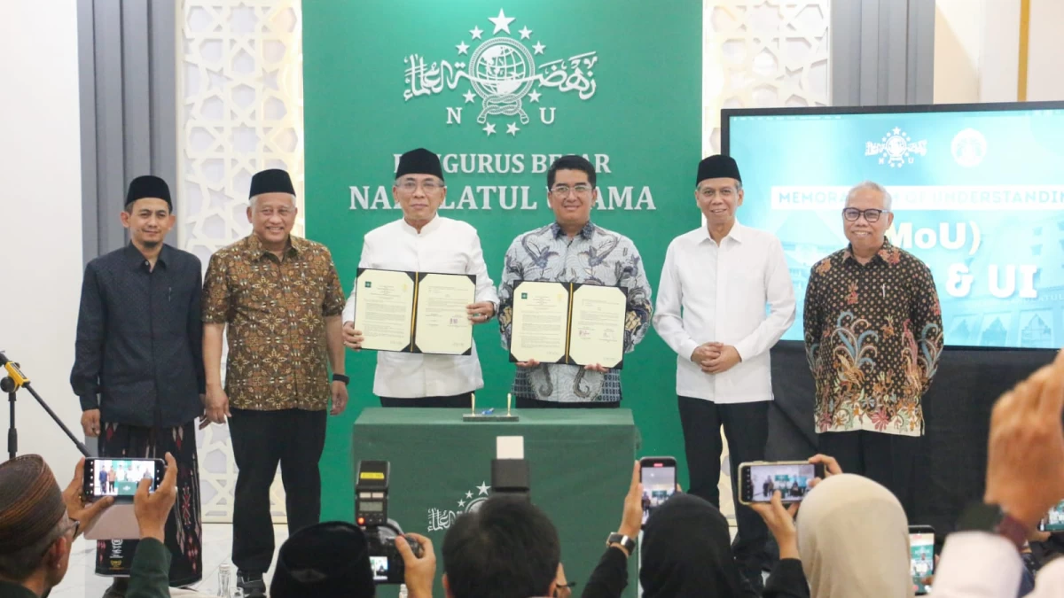 PBNU dan UI Teken MoU, Perkuat Kerja Sama Penguatan Pendidikan dan Riset