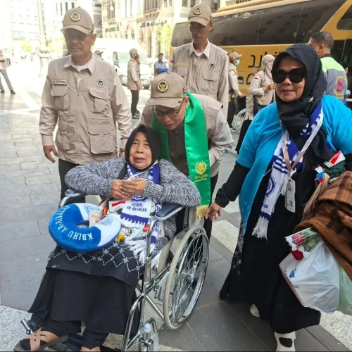 Alhamdulillah, Jemaah Haji Embarkasi Banten Tiba Selamat di Tanah Suci
