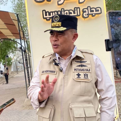 Tinjau Kesiapan Tenda di Arafah, Kemenhaj Pastikan Hak Jemaah Haji Terpenuhi