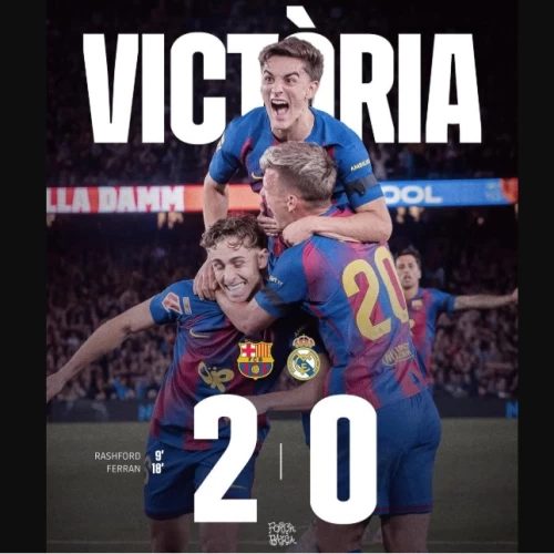 Barcelona Juara usai Bungkam Real Madrid 2-0 dan Resmi Jadi Raja LaLiga