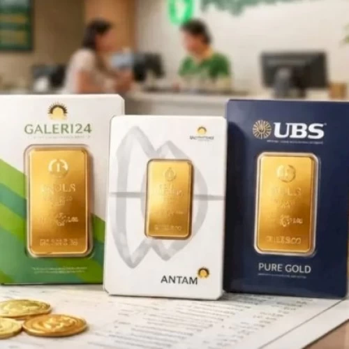 Harga Emas Pegadaian Hari Ini: UBS Melemah, Galeri24 Naik Tipis, Antam Stabil
