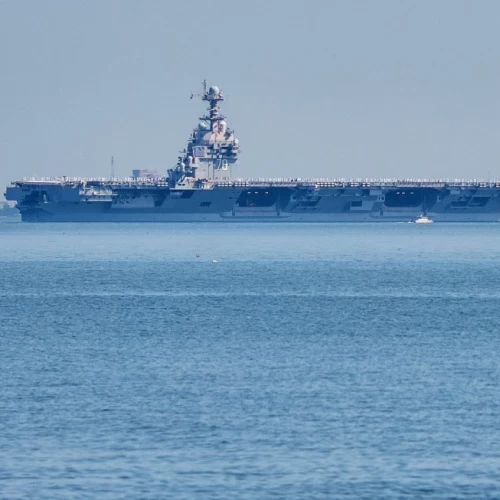 Kapal Induk Terbesar Dunia USS Ford Akhirnya Pulang ke AS, Tuntaskan Misi 300 Hari di Zona Perang
