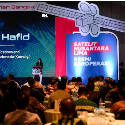 Satelit Nusantara Lima Karya Anak Bangsa Mengudara, Menkomdigi: Bukti Nyata Kedaulatan Digital Indonesia