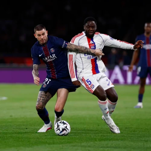 Ligue 1: PSG Tumbang 1-2 dari Lyon, Posisi Puncak Klasemen  di Ujung Tanduk
