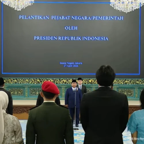 Reshuffle Jilid V, Ini Daftar Menteri dan Pejabat Negara yang Keluar-Masuk Kabinet Merah Putih