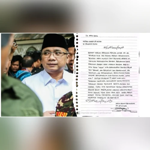 Viral, Surat Tangan Gus Yaqut dari Tahanan untuk Kader GP Ansor, Ini Pesannya!