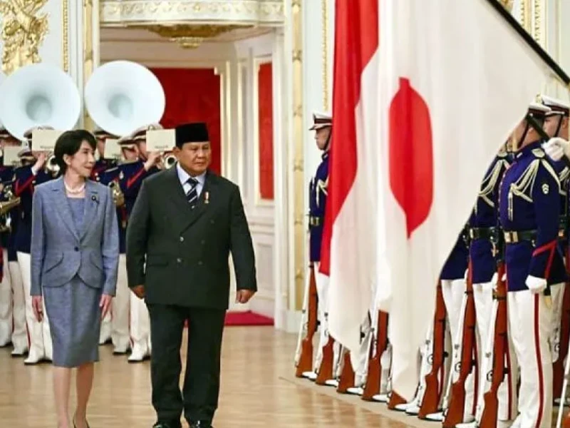 Prabowo Bertemu PM Jepang Sanae Takaichi di Istana Akasaka, Disambut Upacara Kenegaraan