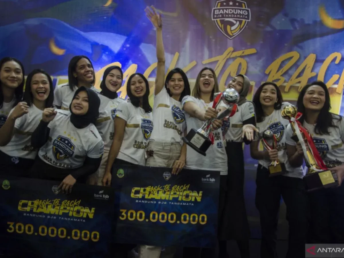 Klub Voli Putri Bandung BJB Tandamata Siap Berikan Hasil Terbaik di Proliga 2024