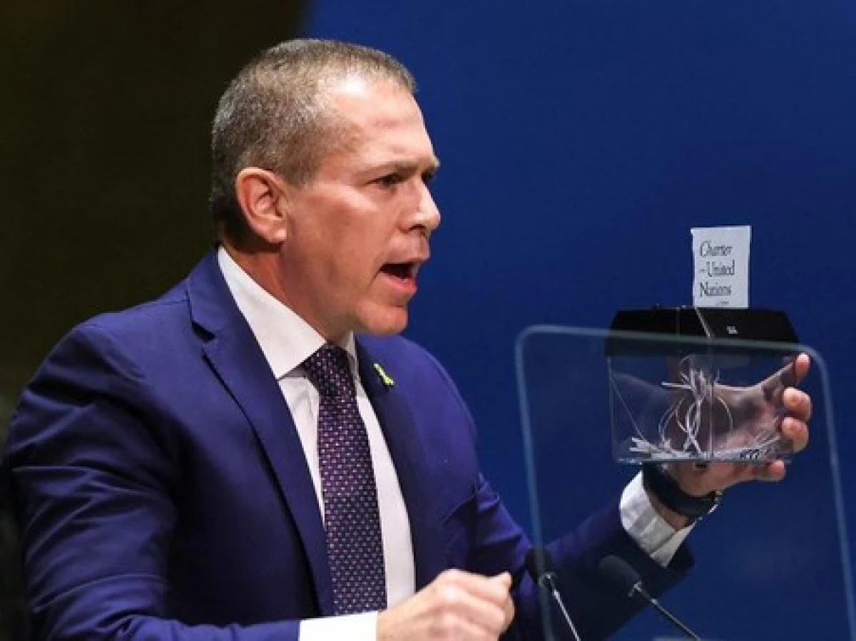 Hancurkan Piagam PBB Pakai Mesin, Dubes Israel Marah Usai Palestina Dapat Hak Penuh