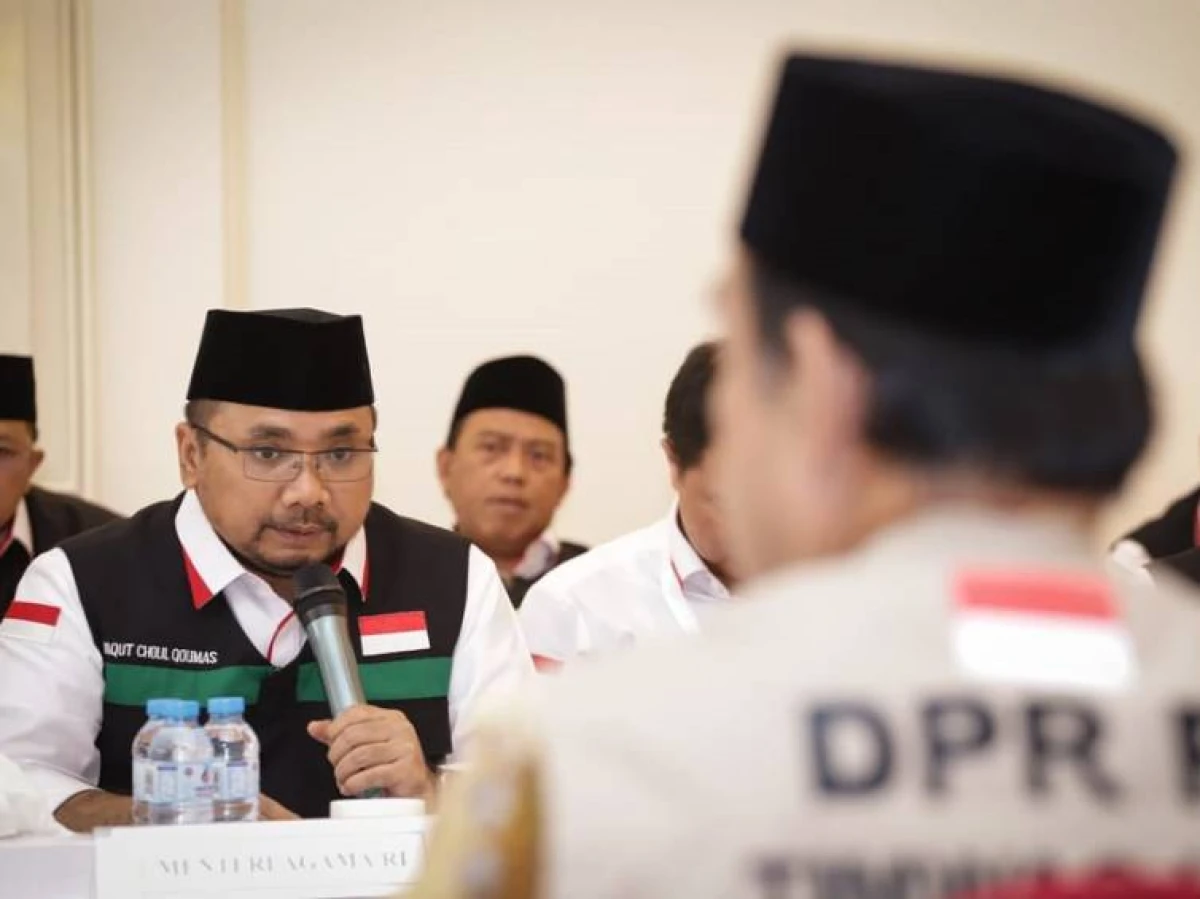 Evaluasi Penyelenggaraan Haji Jemaah RI, Timwas DPR Gelar Rakor dengan Menag Yaqut
