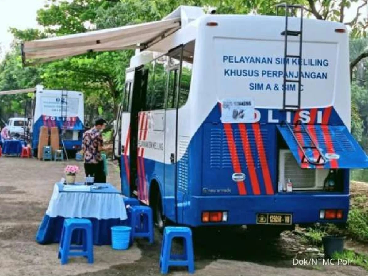 Dibuka hingga Pukul 12.00, Ini 5 Lokasi SIM Keliling di Jakarta Hari Ini