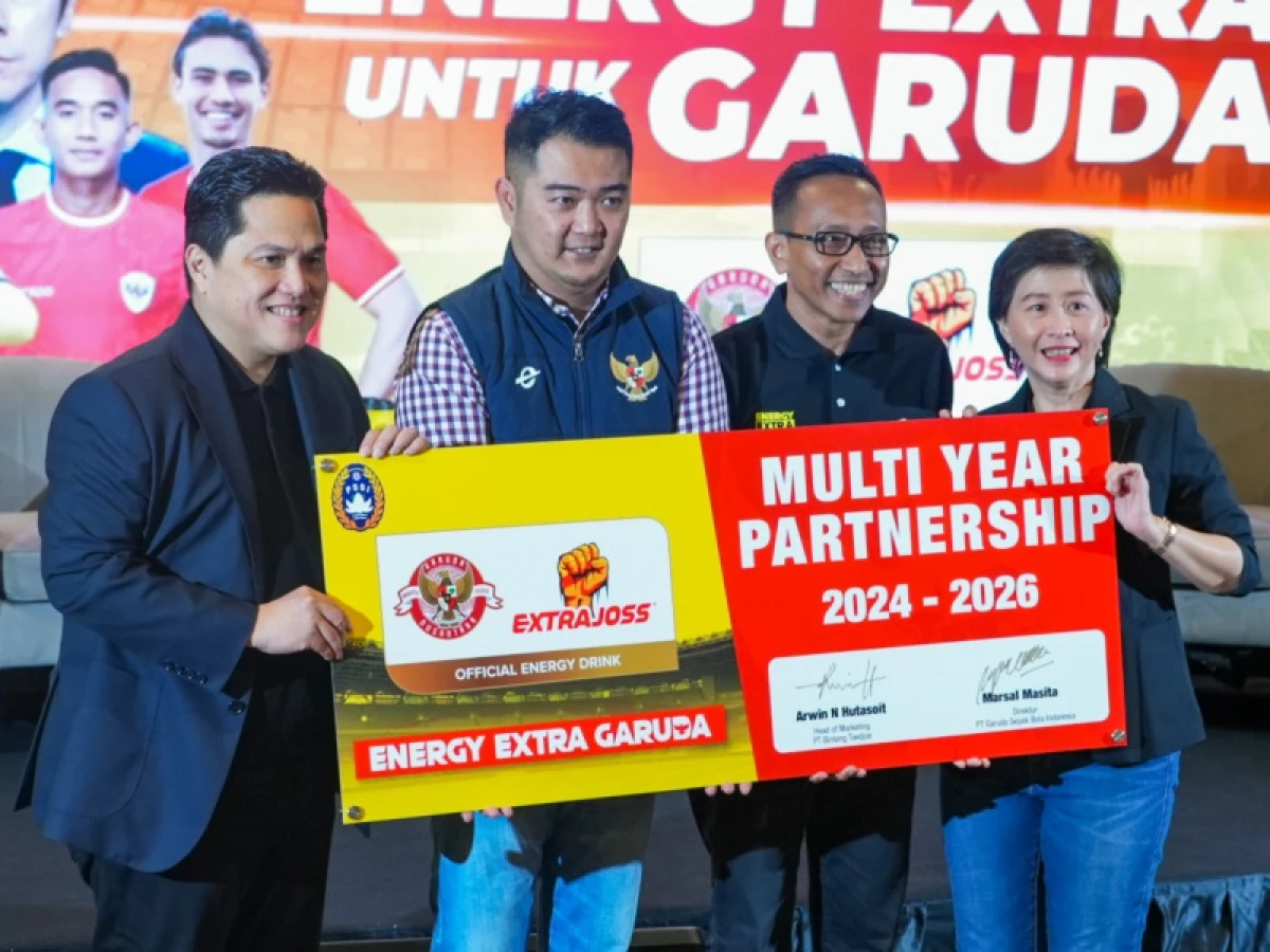 Jelang Laga Hadapi Australia, Extrajoss Beri Suntikan Dana ke Timnas Garuda