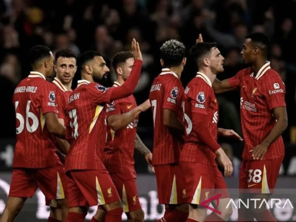 Taklukkan Chelsea 2-1, Liverpool Pimpin Klasemen Sementara Liga Inggris