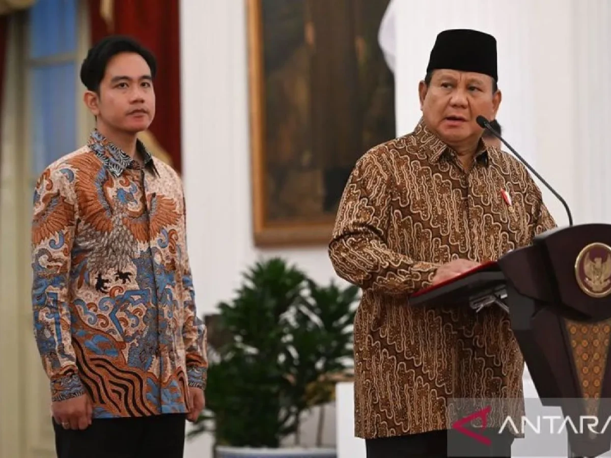 Presiden Prabowo Lantik Menteri, Wamen dan Kepala Badan Hari Ini