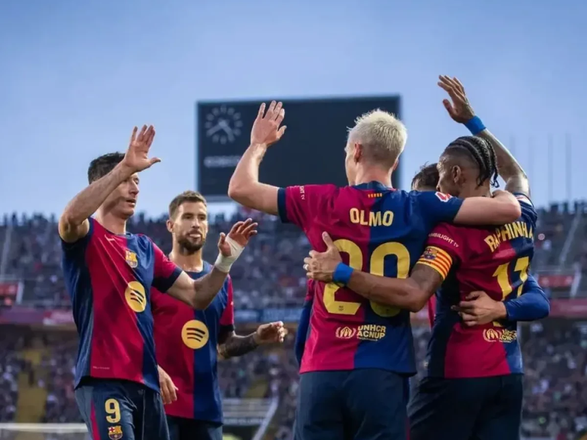 Barcelona Libas Espanyol 3-1 Lewat Gol Dani Olo dan Raphinha