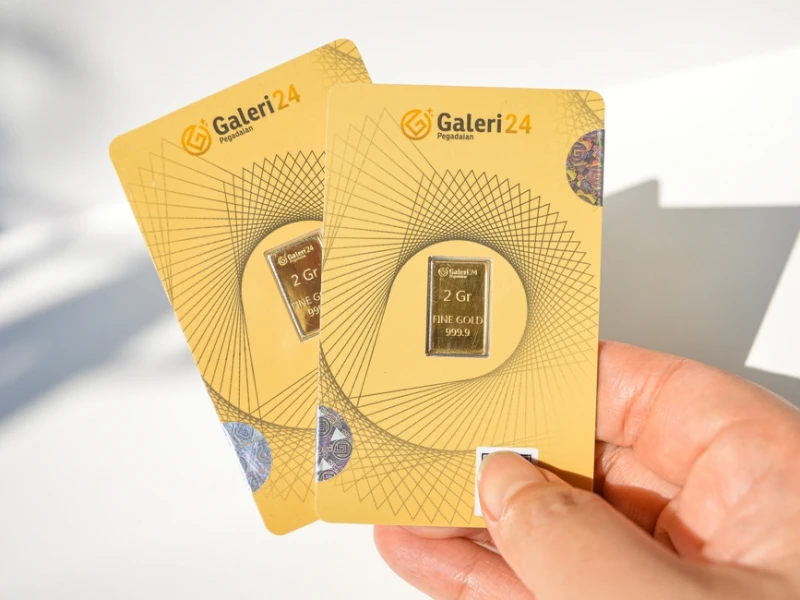 Harga Emas Antam di Pegadaian Melesat, Kini Rp2,6 Juta per Gram