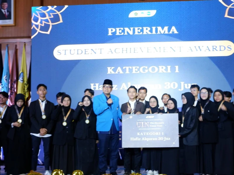 UIN Jakarta Gelar Student Achievement Award 2025, 633 Mahasiswa Berprestasi Diganjar Penghargaan