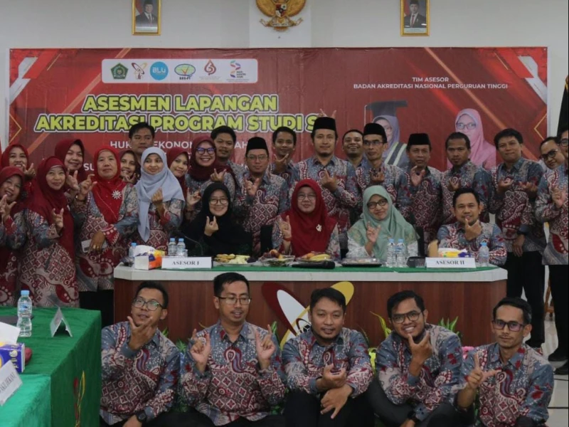 Alhamdulillah, Tim Asesor Sebut Hasil Asesmen Lapangan Prodi HES UIN Banten Memuaskan