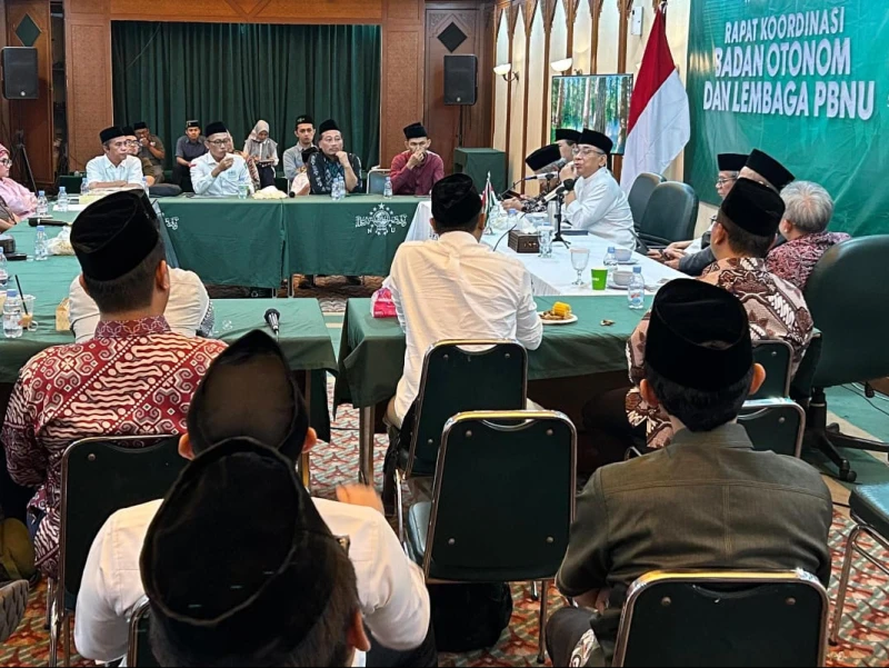 Pengurus Tanfidziyah, Lembaga dan Banom NU Sepakat Melangkah Bersama: Fokus Program Kerja, Bukan Konflik!