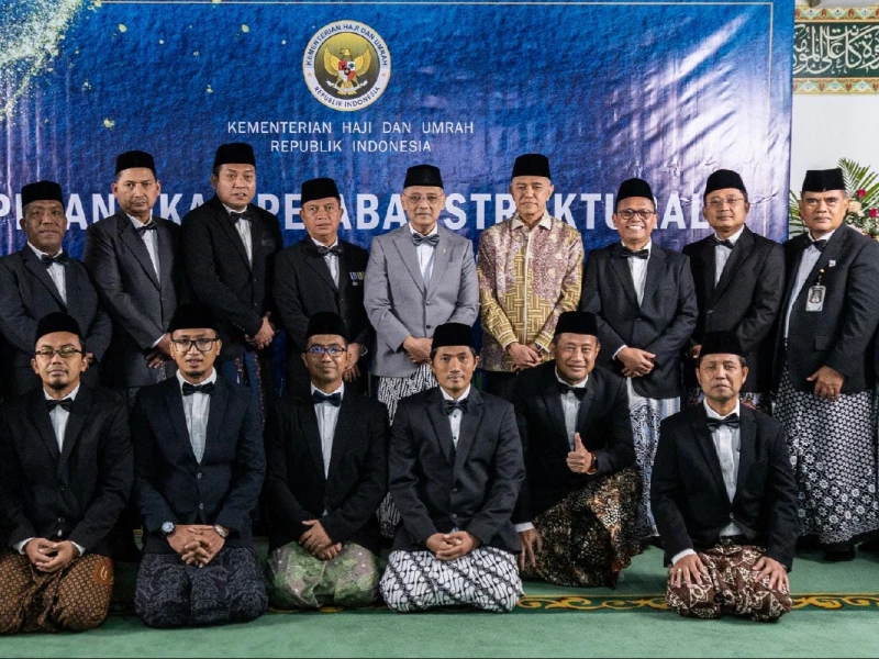 Daftar Pejabat Eselon II-IV Kemenhaj yang Baru Dilantik Gus Irfan