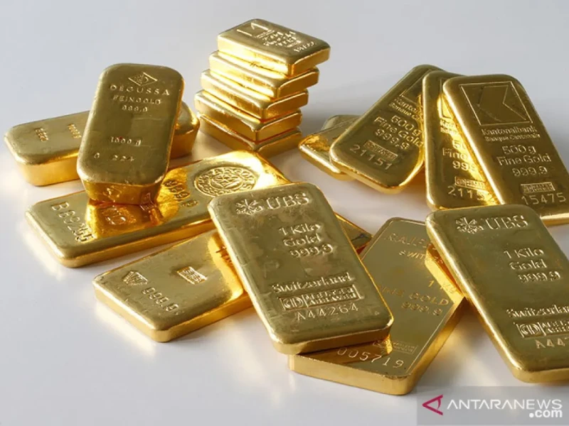 Harga Emas Hari Ini Menguat, Dibanderol Rp2.446.000 Per Gram