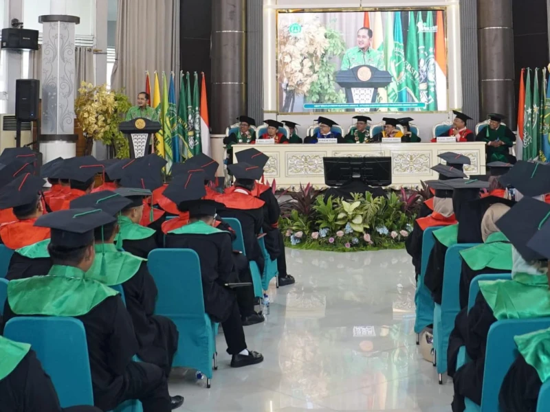 Kukuhkan 244 Lulusan, Universitas Islam Depok Perkuat Komitmen Pendidikan Berkarakter Islami