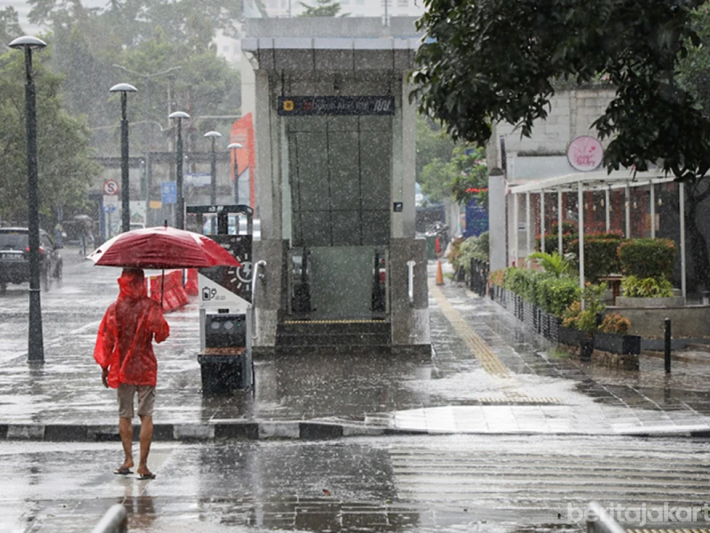 Hari ke-3 Ramadan, Jakarta Terancam Diguyur Hujan Mulai Malam Ini