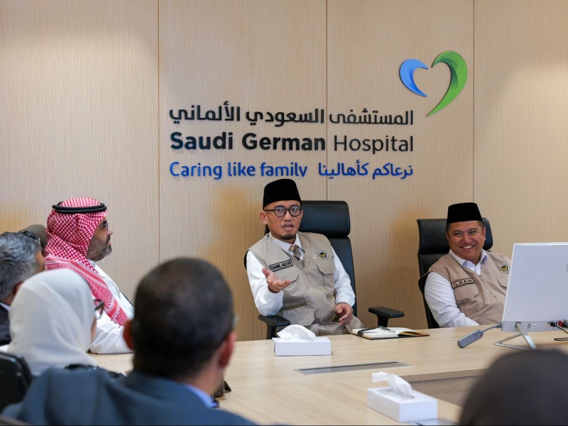 Dorong Transformasi Layanan, Wamenhaj Dahnil Anzar Simanjuntak Tinjau Kesiapan Kesehatan Haji di Makkah