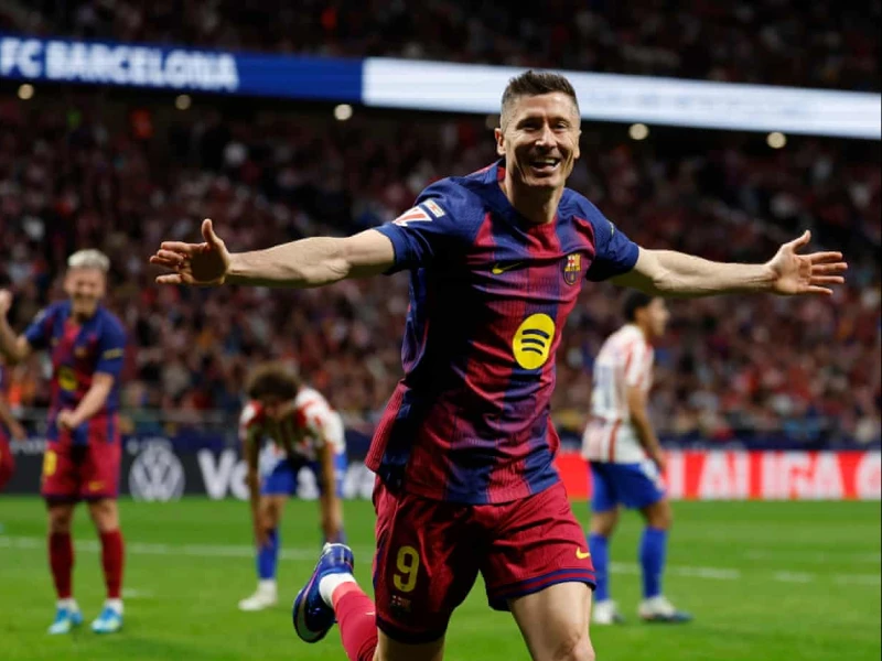 Barcelona Menang Dramatis 2-1 atas Atlético Madrid, Kokoh di Puncak Klasemen La Liga