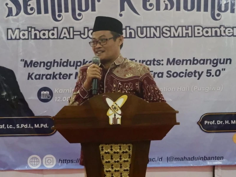 Ma’had Al-Jamiah UIN Banten Ajak Mahasantri Hidupkan Nilai Turats di Era Society 5.0