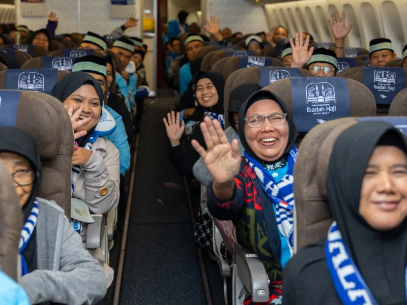 Hari Keenam Operasional Haji: Sebanyak 28.274 Jemaah Berangkat, 125 Ribu Nikmati Fast Track