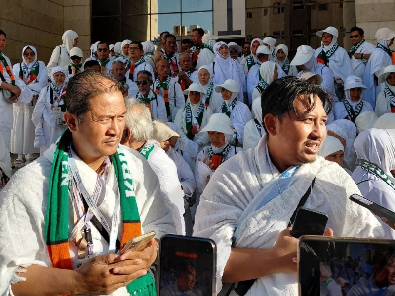 Jemaah Haji Banten Jalani Umrah Wajib dari Hotel Al-Hidayah, Lansia Dijadwalkan Malam Hari