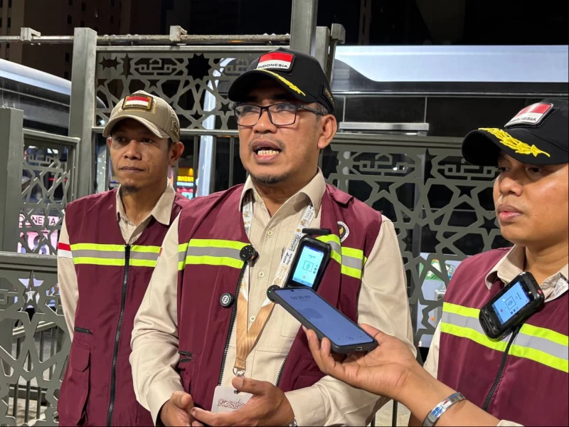 Utamakan Keselamatan Jemaah, PPIH Arab Saudi Berlakukan Sistem Satu Pintu di Terminal Ajyad