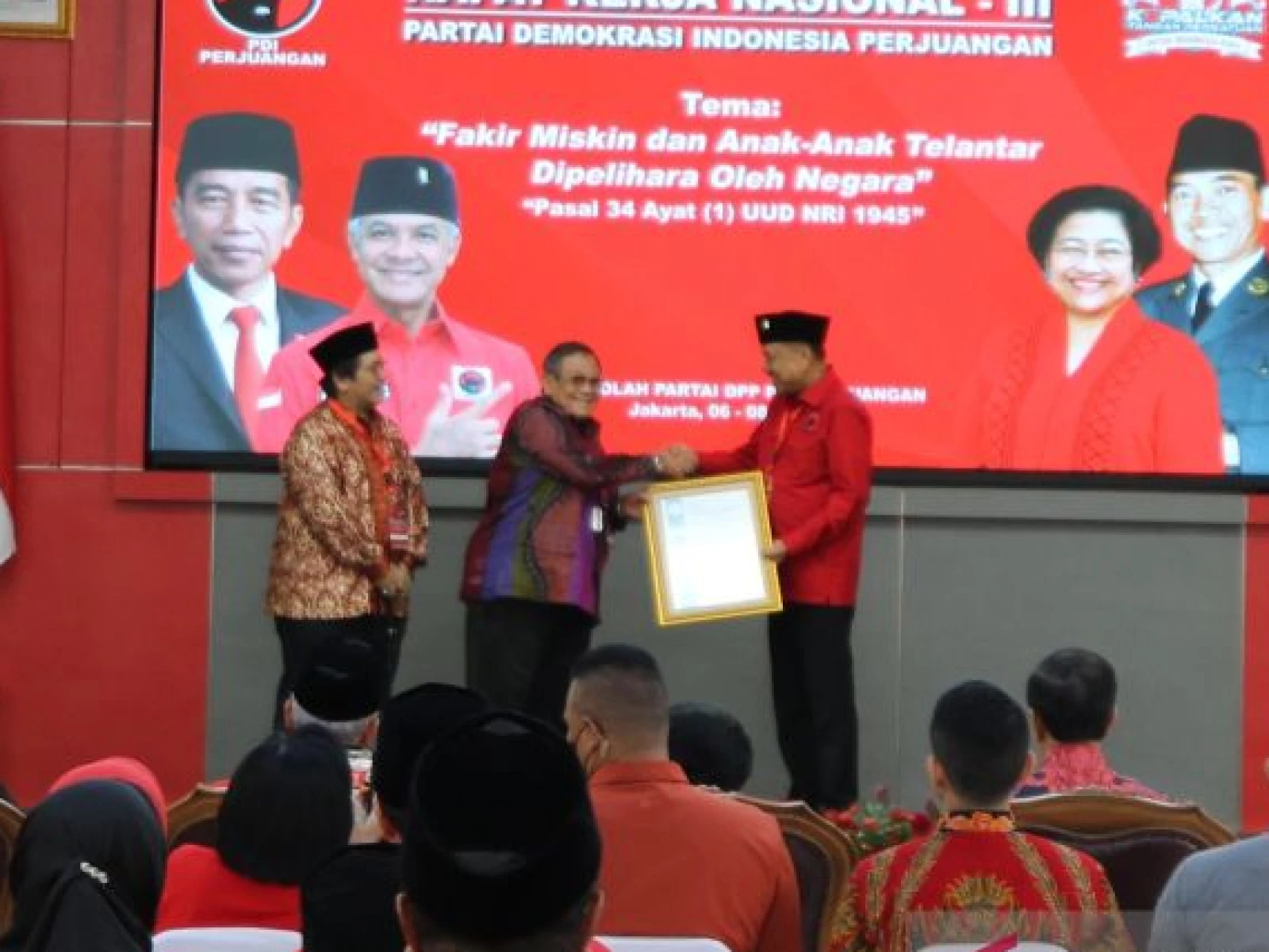 PDI-P Dapat Sertifikat ISO, Semakin Semangat Hadapi Pemilu 2024