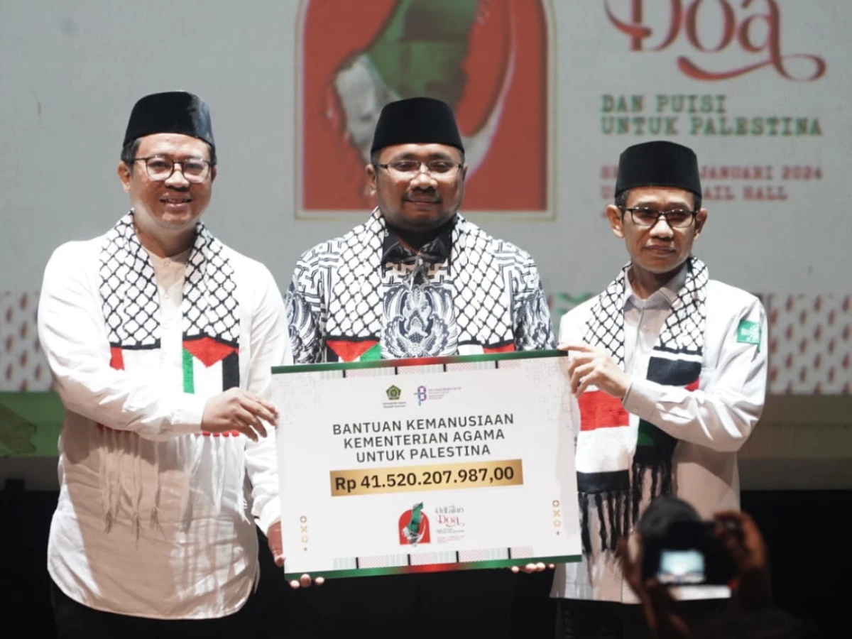 Peringati HAB ke-78, Sumbangan ASN Kemenag untuk Palestina Terkumpul Rp44,8 Miliar