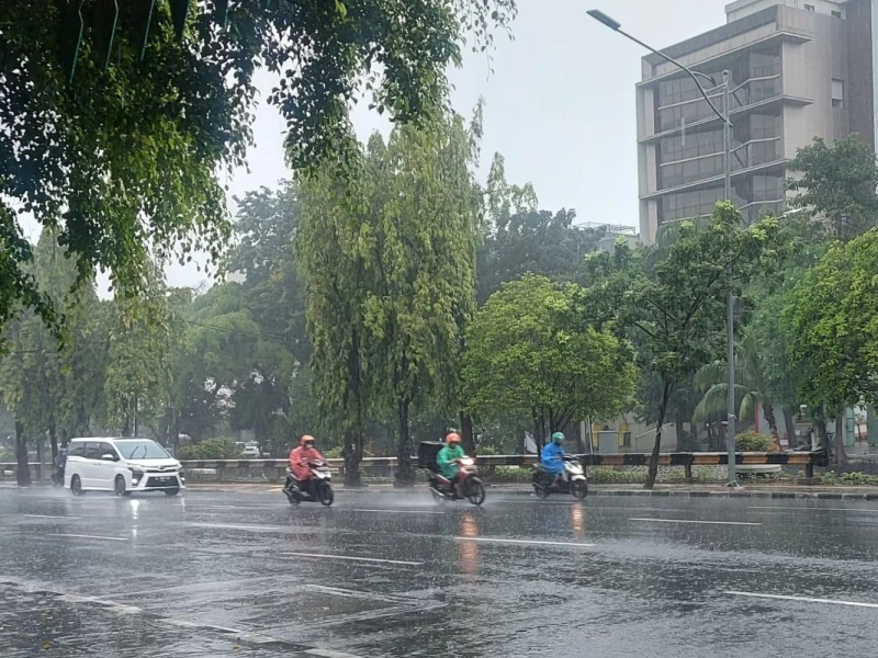 Sejumlah Wilayah di Jakarta Berpotensi Diguyur Hujan Hari Ini