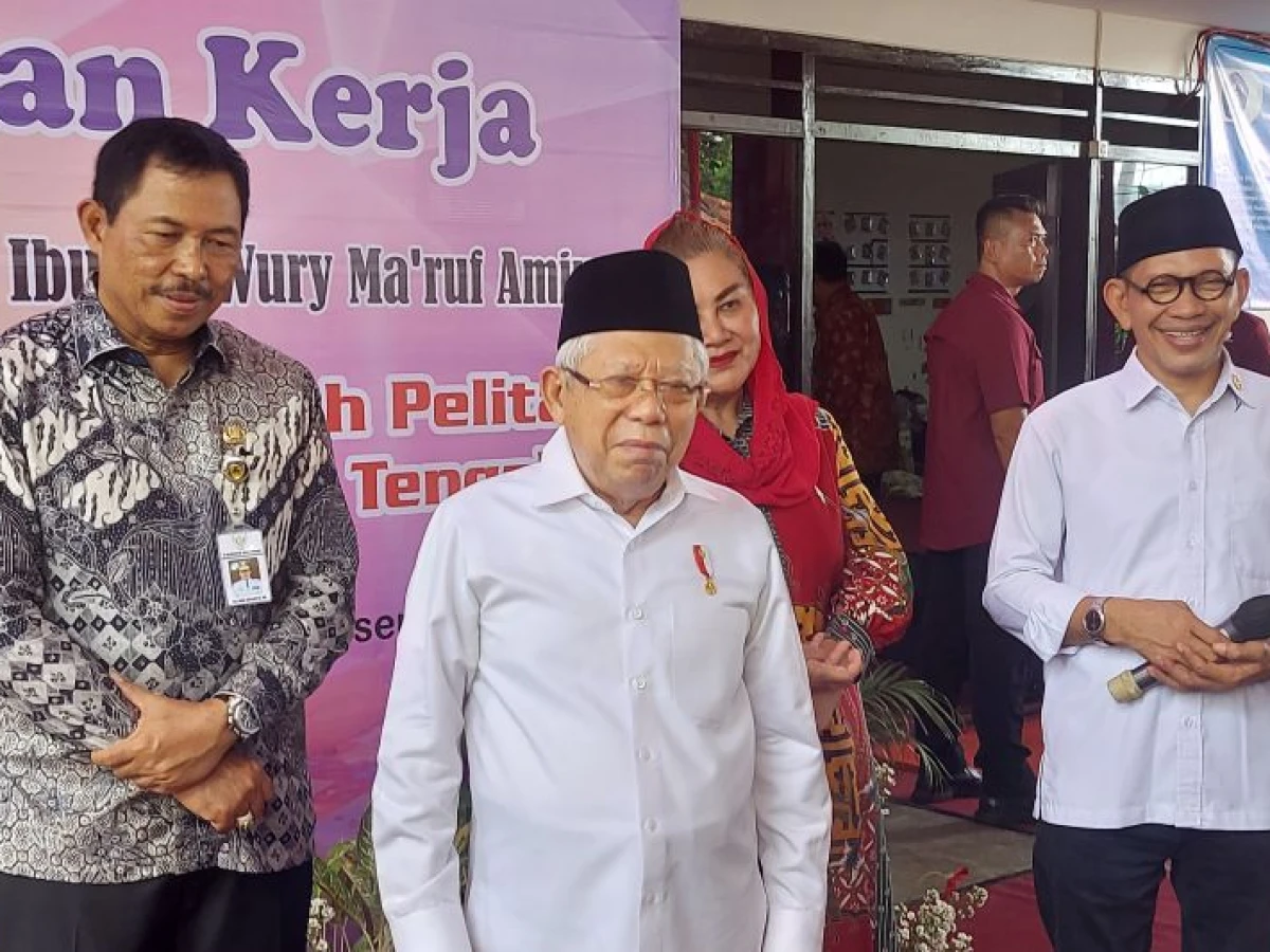 Ma'ruf Amin Harap Wapres Terpilih Tak Jadi Ban Serep